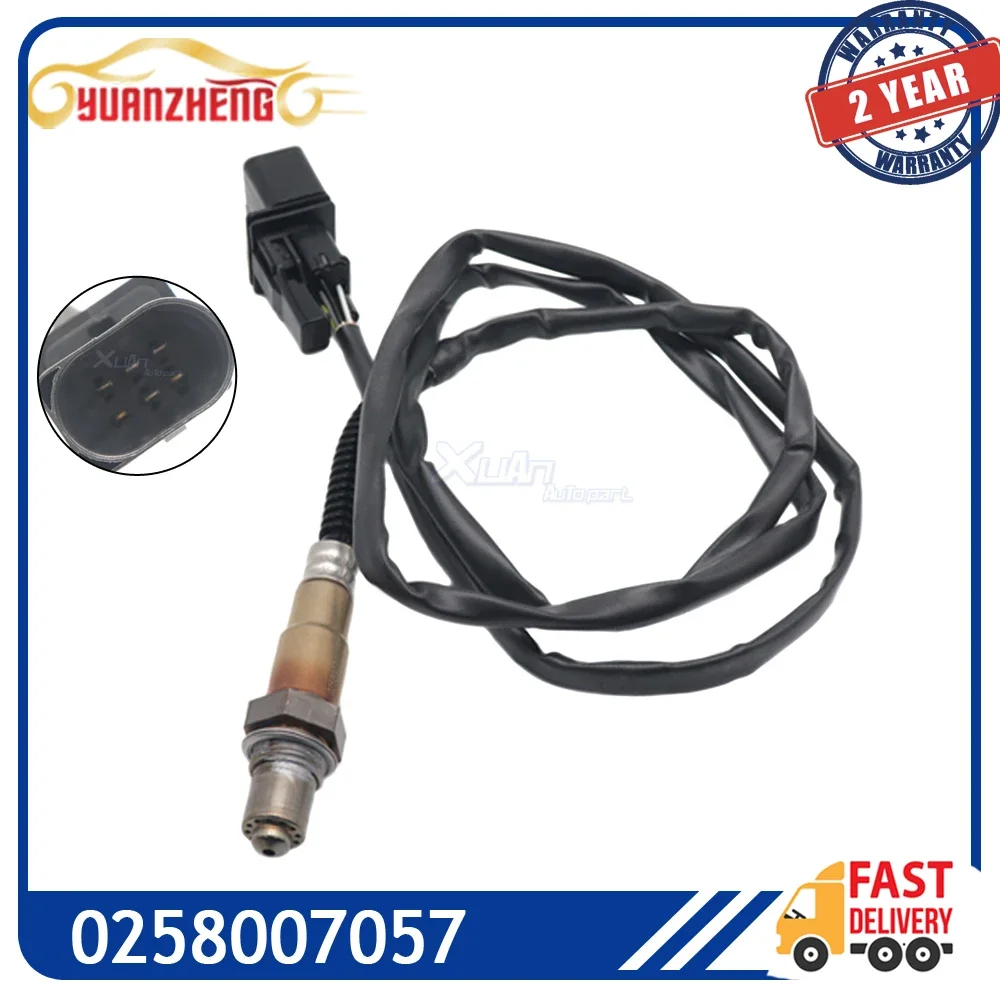 Upstream Air Fuel Ratio Lambda O2 Oxygen Sensor 0258007057 LSU4.2 For AUDI TT For Volkswagen Jetta Golf Beetle 17014 1.8L 99-05