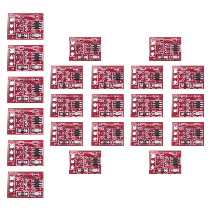 

100 шт. TTP223 модуль сенсорного переключателя сенсорная кнопка конденсатор одноканальный самоблокирующийся сенсорный переключатель датчик