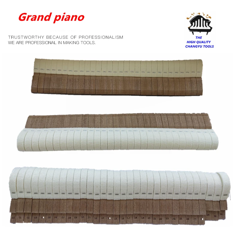 Piano Tuning Tools Accessories, 1 Set of Upright Piano, Grand Piano actions Hammer, Piano Parts