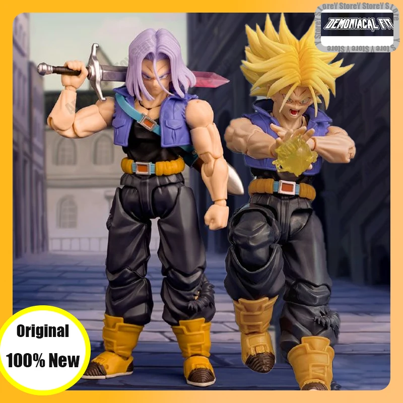

Dragon Ball Trunks Demoniacal Fit Action Figure Super Saiyan Future Son of Tomorrow Toy Figure Model Statue Gifts