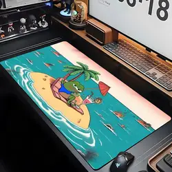 Pepe The Frog Mouse Pad XXL Gamer Gaming PC Computer Otaku Locking Edge DIY Customized Photo Laptop Notebook Desk Mat