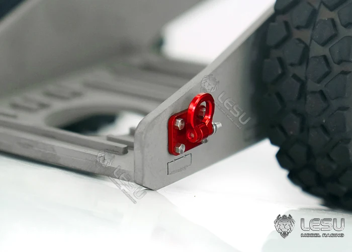 LESU 1/14 Simulationsmodell AC360 Schnelle Demontage und Austausch des Schleppkopfes, fester Bagger-Raupenanhänger – Detail 15