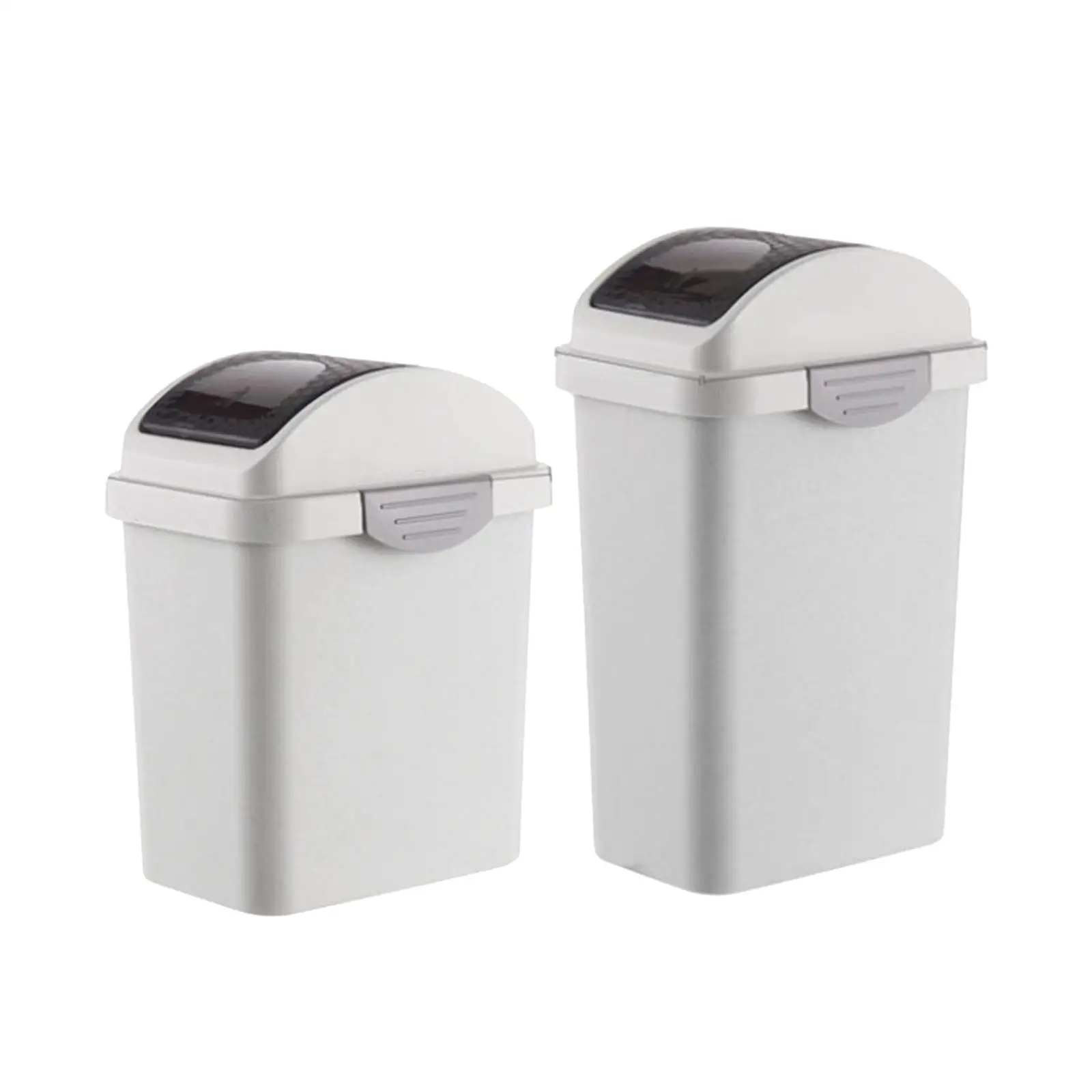 Deluxe Dustbin with Shaker Lid Storage Bucket Shell Disposal Bin