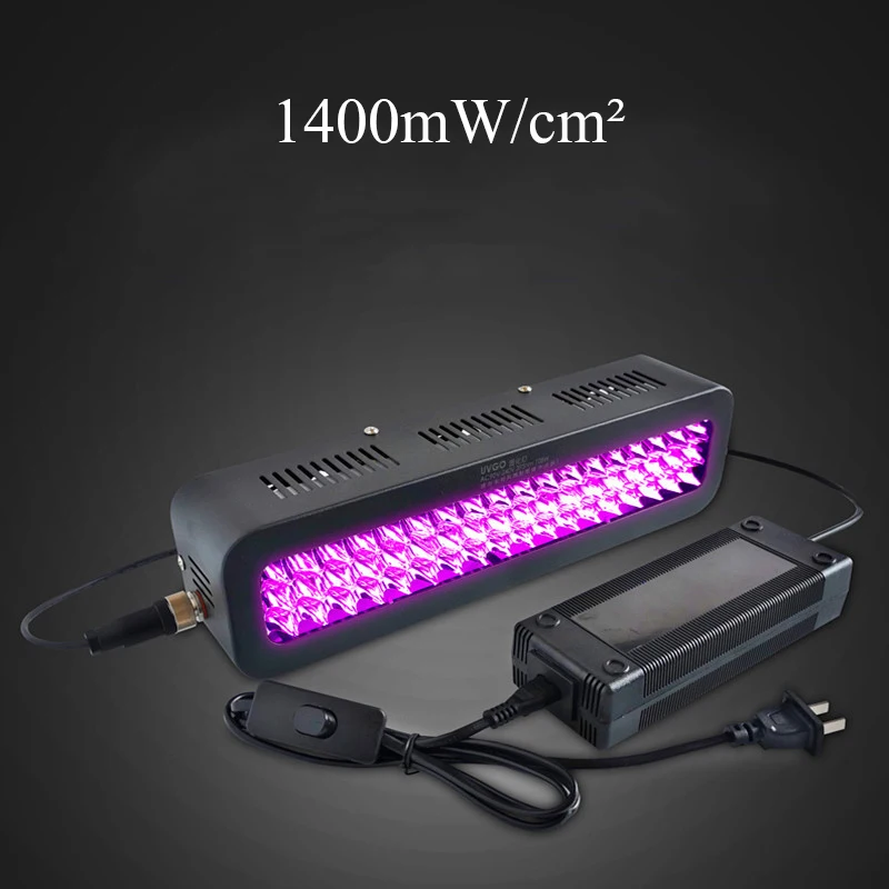 405nm UV LED Lamp Ultraviolet Curing light 395nm 365nm Circuit board Reinforce Green oil UV Inkjet Glue Film print Resin Solder