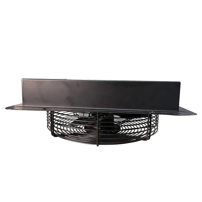 Louvered industrial exhaust fan 1012 inch kitchen household lampblack exhaust fan wall-mounted commercial ventilation fan