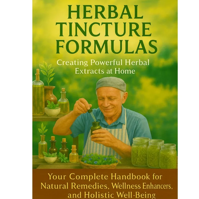 

Tincture Recipes: The Complete Home Guide to Potent Herbal Remedies, DIY Extracts, and Holistic Plant-Based Healing