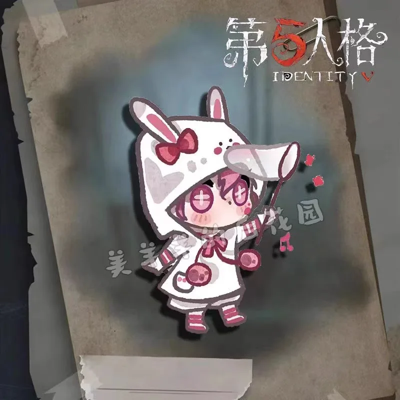 Game Anime Identity V Cosplay Entomologist Sculptor Grace Mechanic Adorable Acrylic Brooch Pendant Gifts