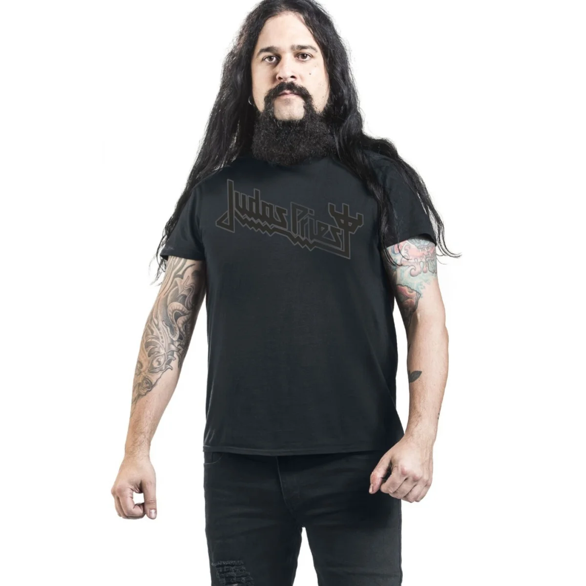 Top Judas Priest Graphic Cotton T-shirt Unisex Summer Short Sleeve Fashion Brand Tee Luxury Casual Vintage Tees