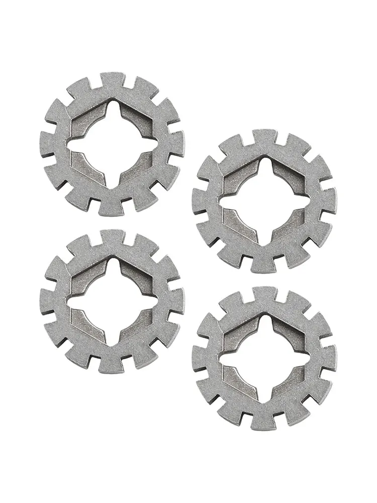 4 Pieces Multi Power Tool Oscillating Saw Blade Adapters Compatible with Tool Accessories Suitable for Woodworking