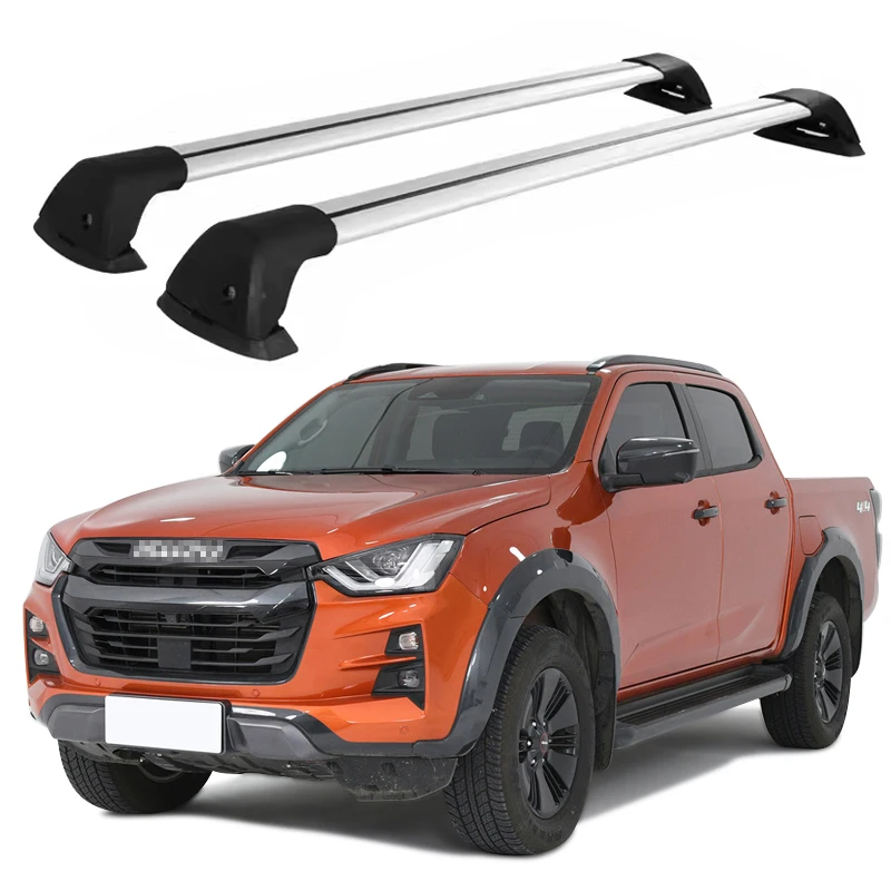 

Cross bar frame guality aluminum universal luggage bar car Roof Rack For ISUZU D-MAX 2023-2024