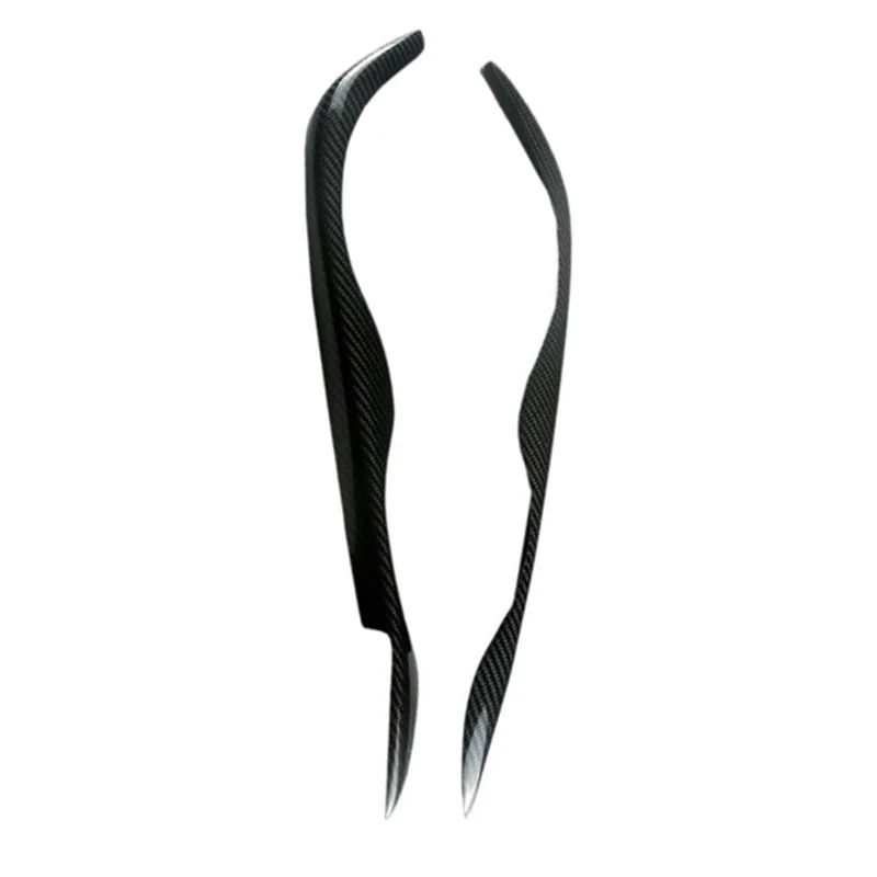 

Настоящее углеродное волокно, фара, крышка лампы, накладка для век, бровей для BMW 3 серии E46-A61E