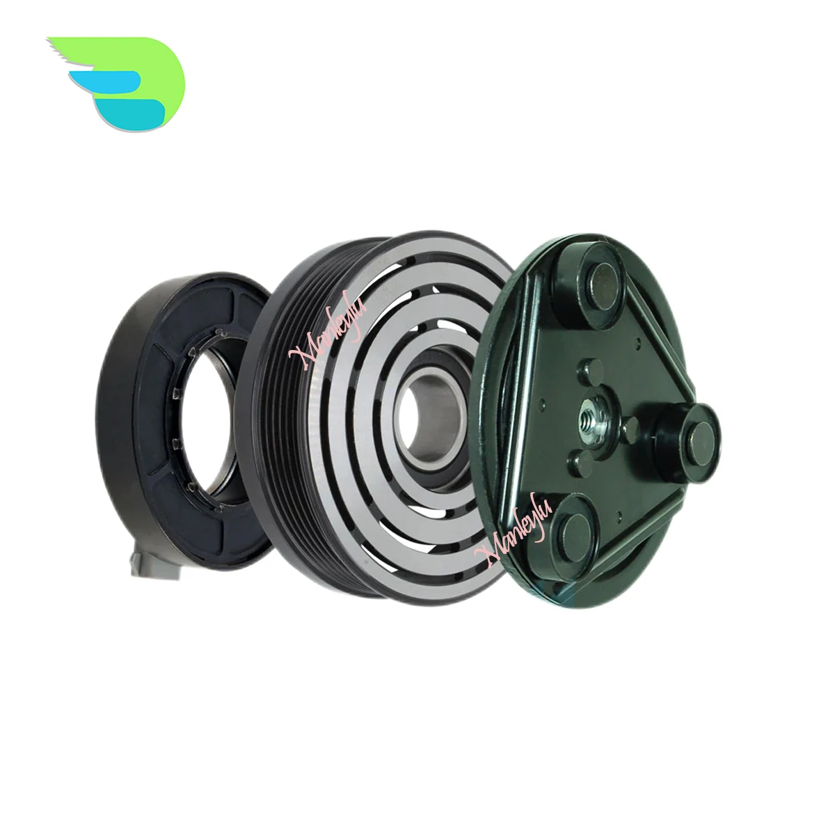 3994008 4759887 F3DH19D649AA AC A/C Air Conditioning Compressor Clutch Pulley For FORD MONDEO MK1 MK2 MK3 2.0 COUGAR 2.5 V6