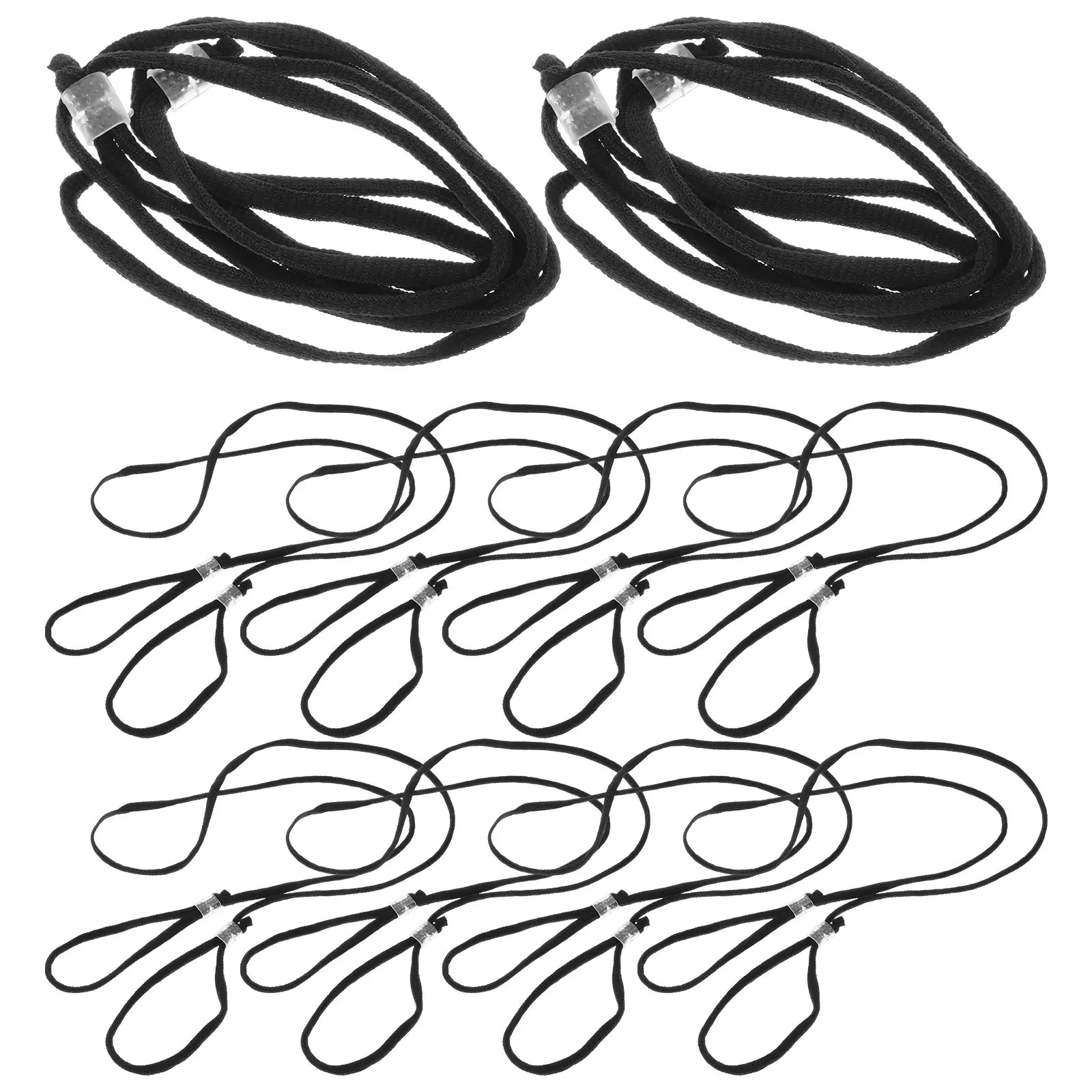 

10pcs Yoga Mat Strap with Strong Elasticity for Fitness Use Portable Stretching Band Exercise Bands Random Colors