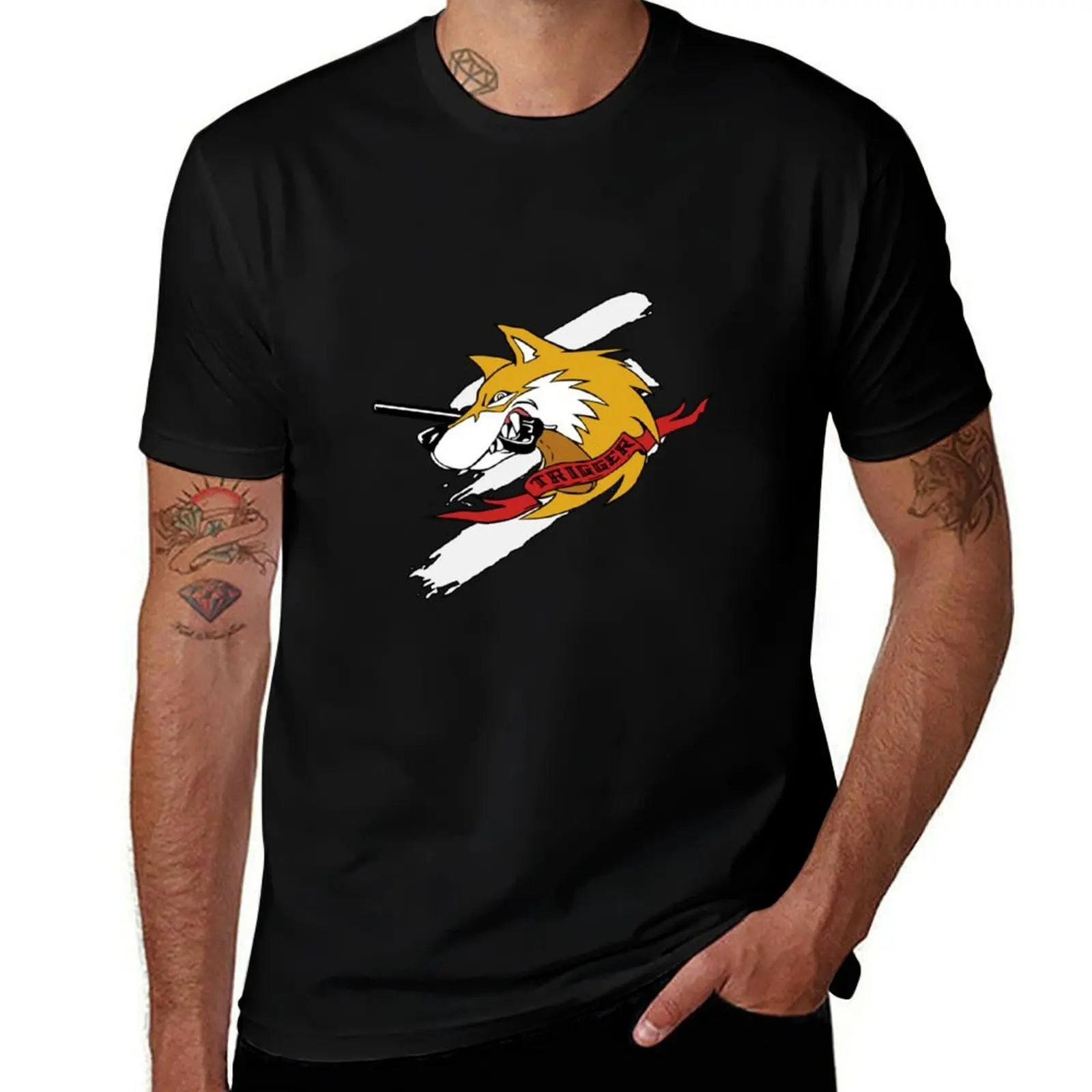 

Ace Combat - Trigger Emblem (3 Sin Lines) T-Shirt Basic Short Sleeve T-Shirt for Men