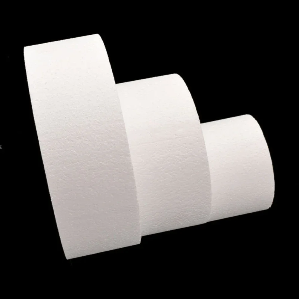 4/6/8/10inch Round Styrofoam Foam Cake Dummy Sugarcraftes Flower Decor Practice Model