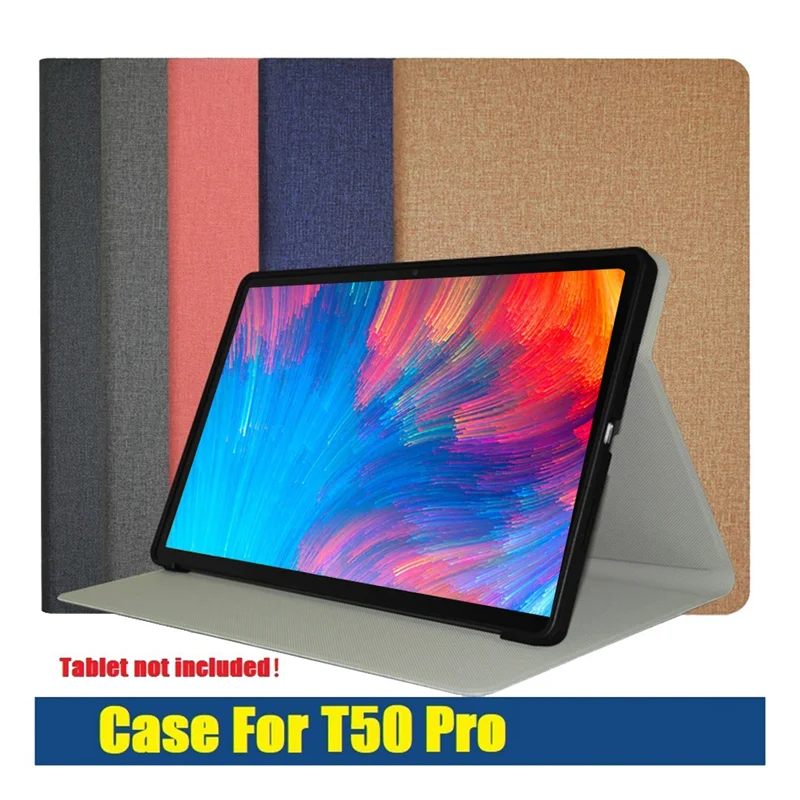 

Чехол-книжка из искусственной кожи T50 Pro, защитный чехол для планшета Teclast T50 Pro, 11-дюймовый планшет, устойчивая к падению подставка для планшета, черный