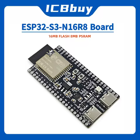 ESP32-S3 N16R8 Wifi BT Module Development Board for Arduino IDE Type-C ESP32-S3 44Pin 16MB Flash 8M PSRAM ESP32 S3