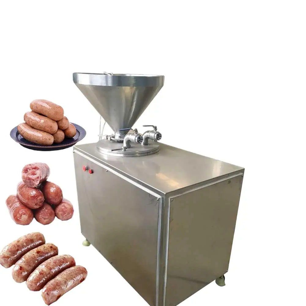 Automatic 304 Stainless Steel Sausage Tuffers Machine Electric Making Dog Sausage Stuffer