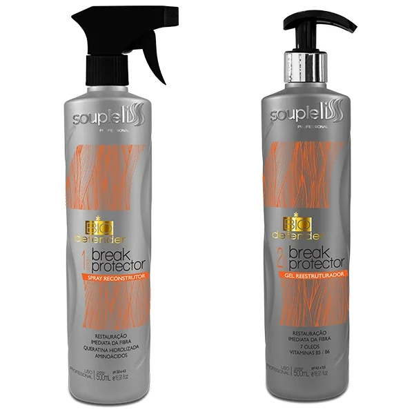 souplelissキットbio-defender-2x500ml