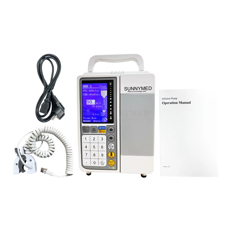 SY-G076-5_Vet Hot Selling Universal Precision  Delivery Safe Programmable and Monitorable Veterinary Infus ion Pump