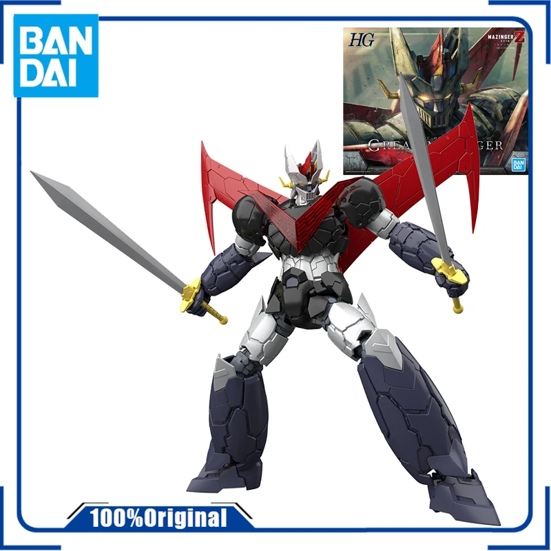 BANDAI HG 1/144 INFINITY Great Mazinger GUNDAM Chart Out of Print Rare Anime Action Figures Statue Collection Toy