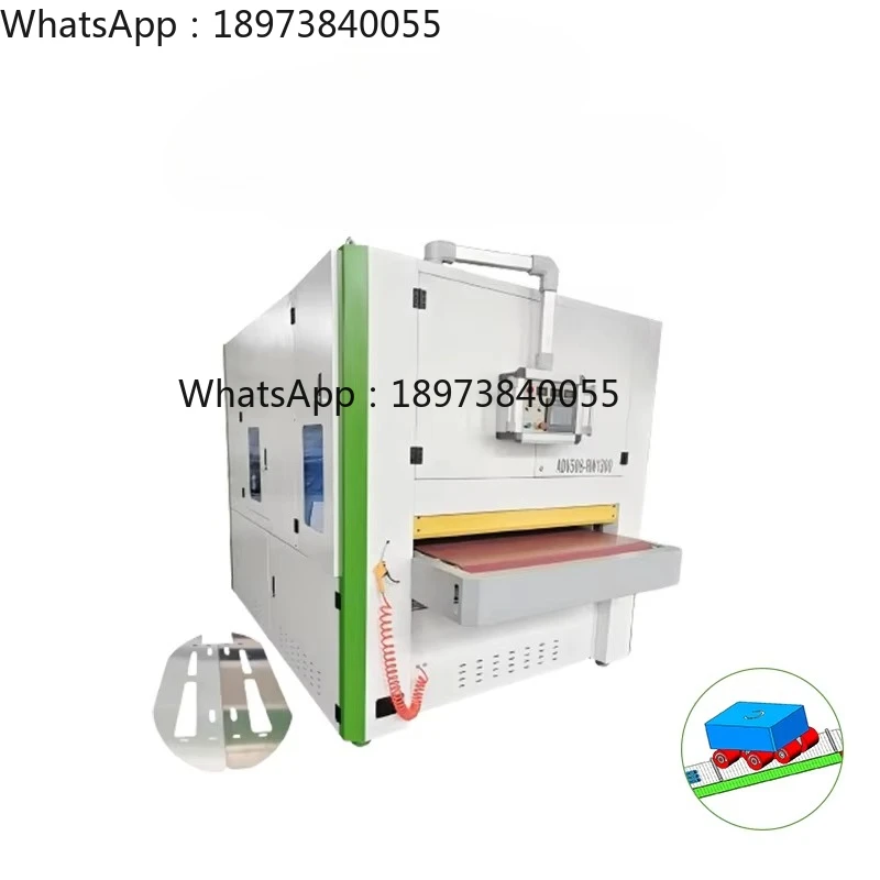 ADV 508-RW Wide Belt Sander Sanding Machine for Metal Sheet Deburring Machines Metal Edge Rounding Machine
