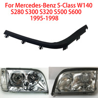 Headlight Weatherstrip Rubber Sealant For Mercedes-Benz S-Class W140 S280 S300 S320 S500 S600 1995-1998
