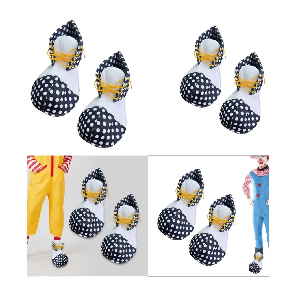 أحذية الهالوين التنكرية للمهرج، دعائم تنكرية لمستلزمات الحفلات التنكرية