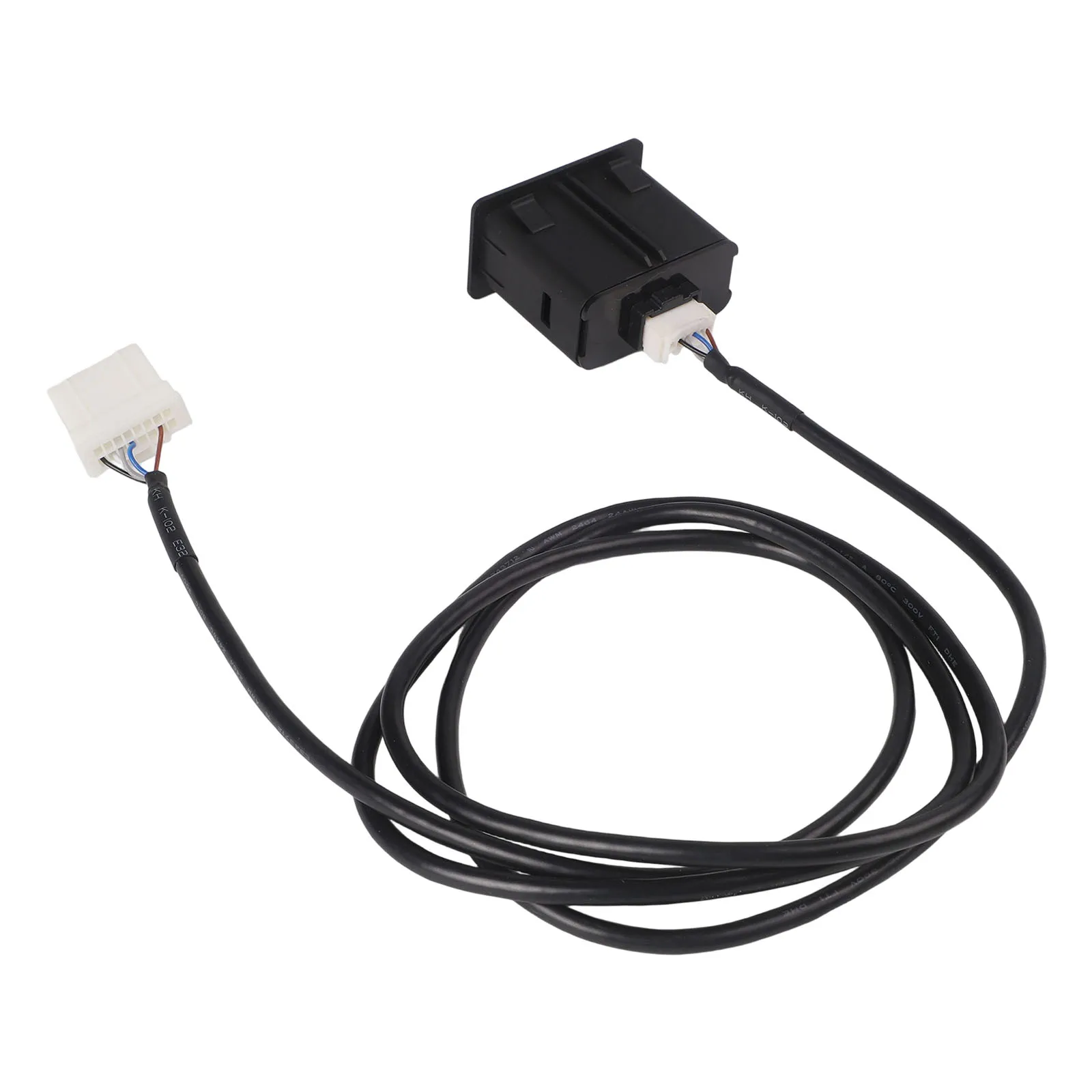 For Mazda 6 2006-2011 16Pin Cable Interface In-car Entertainment Black Aux Adaptor Cable 150CM Cable Size For Mazda