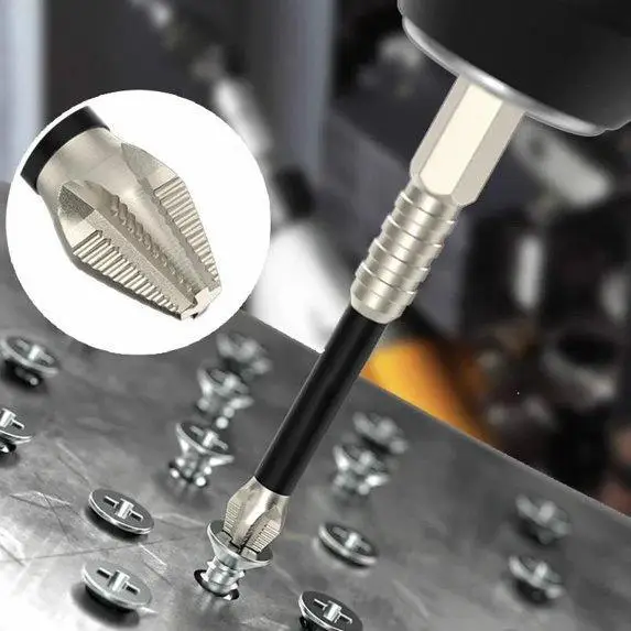 

5-piece Set Anti Impact And Anti Slip Batch Head Cross Shaped Strong Magnetic Electric Screwdriver Handheld Drill Wind Cover Set