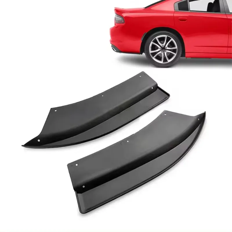 Glossy Black Rear Bumper Kit for Dodge Charger Accessories Rear Bumper Lip Corner Body Kit Rock Style 20115-2022