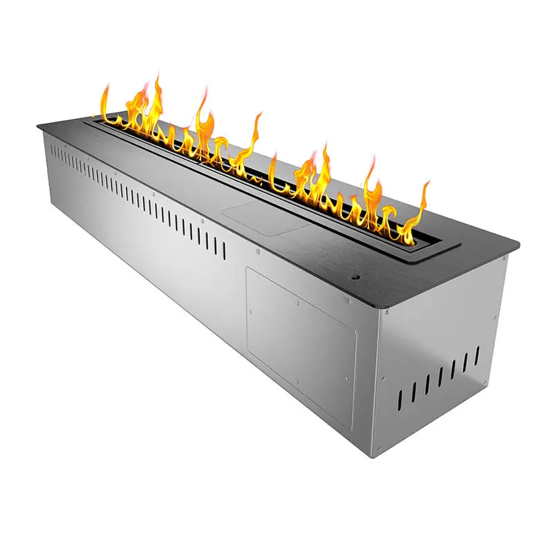 Smart outdoor remote-controlled bioethanol electric fireplace smart bioethanol burner customizable bioethanol brazier fireplace