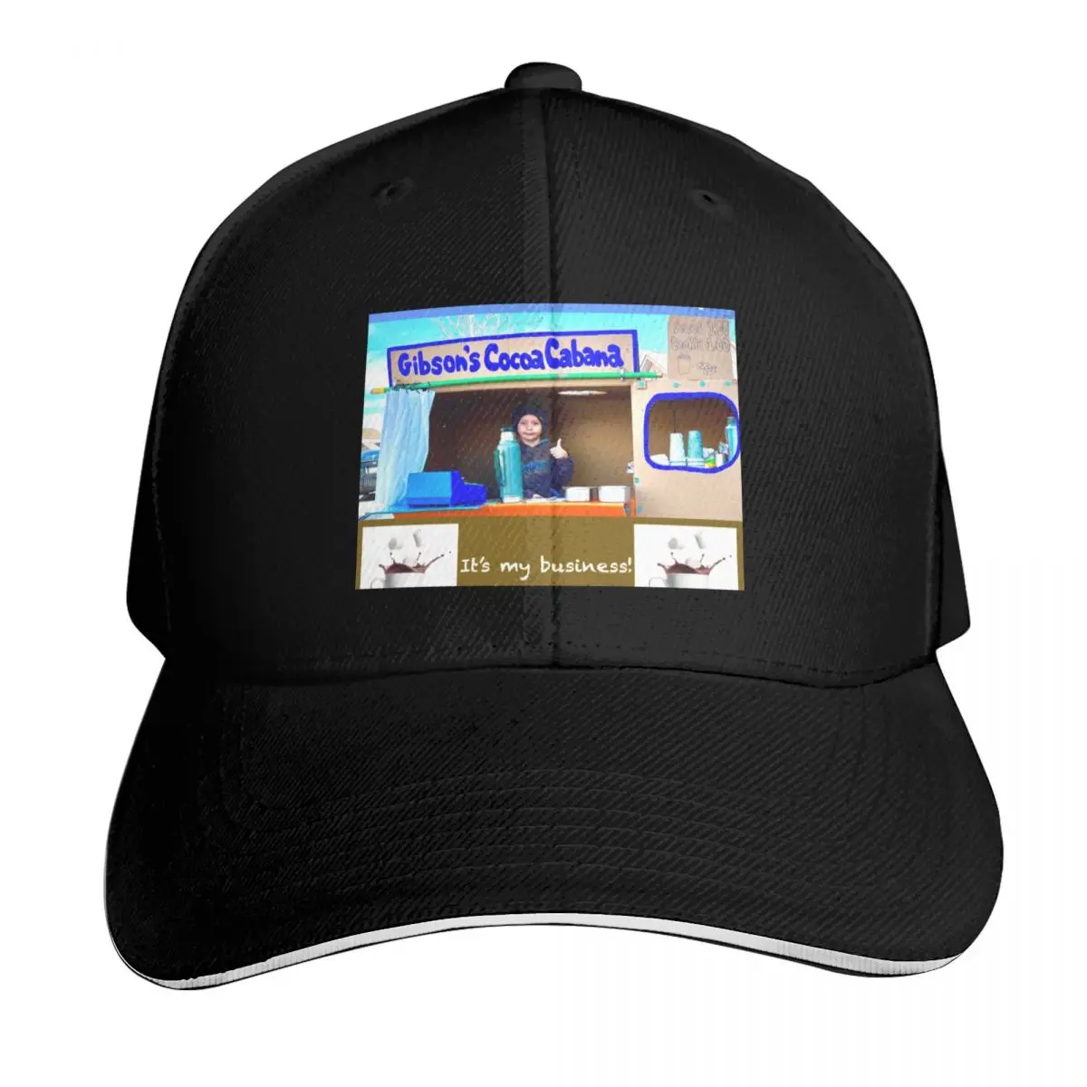 Gibson's Copa Cobana Online Products Baseball Cap Six Panel Structured Crown Sun Protection UPF 50+ Breathable Mesh Back