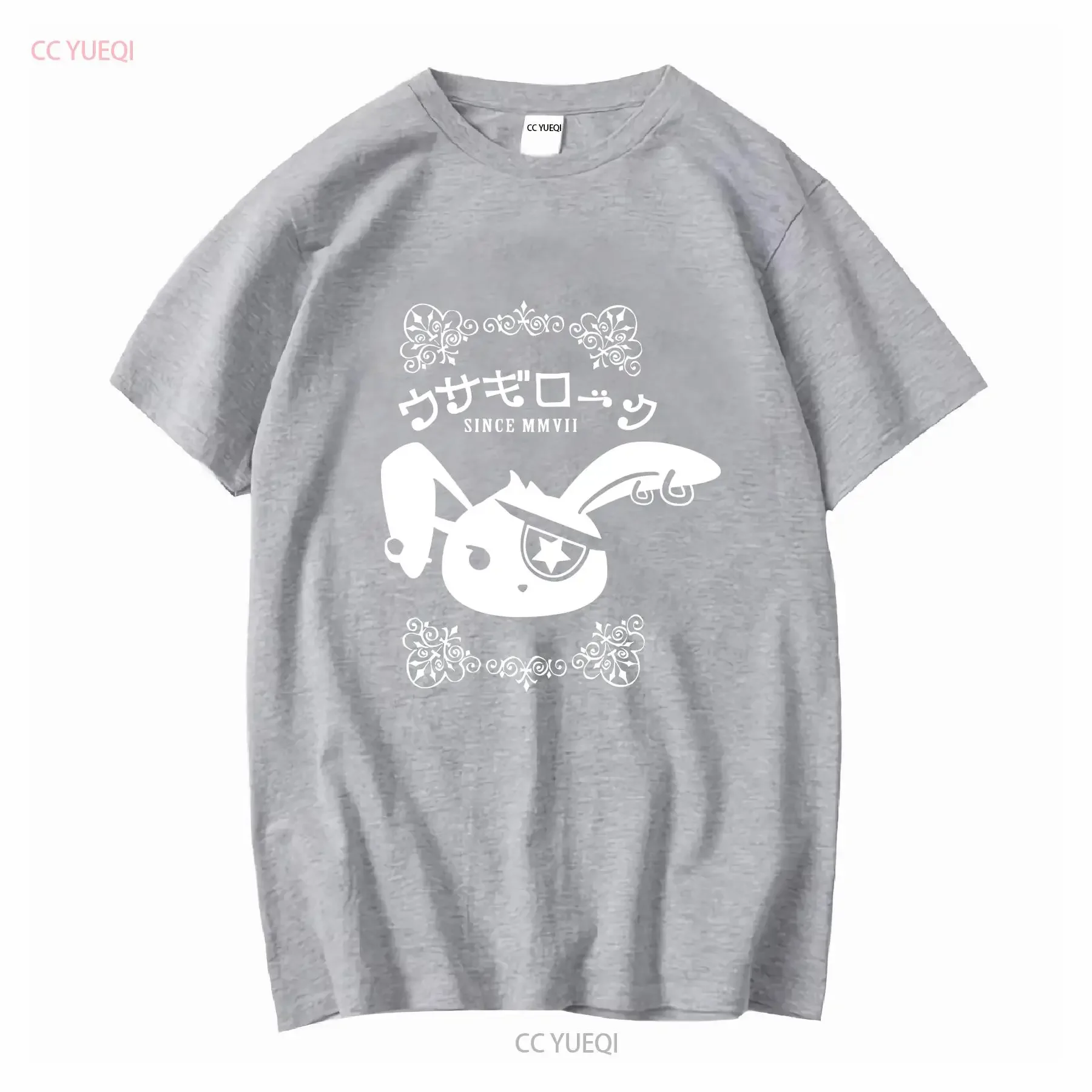Punk Bunny T shirt Pastel goth rabbiT gothic jrock yami kawaii visual kei scene emo long or short sleeves vintage Washed