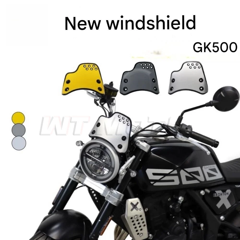 FOR Brixton Crossfire 500 / 500X / 500XC windshield, small windshield specifically designed for Crossfire 500X GK500.