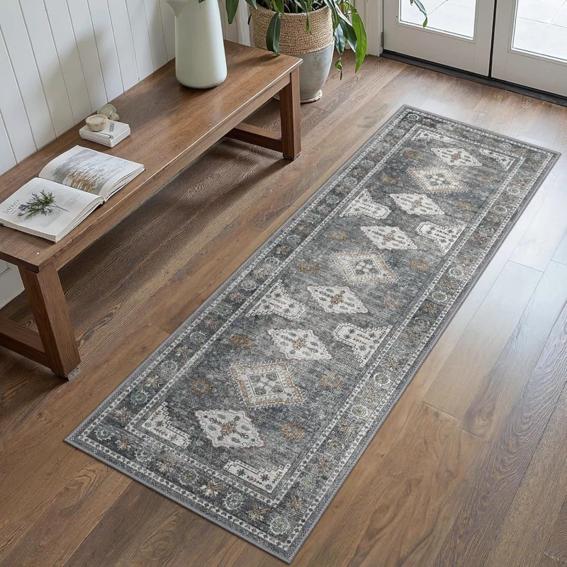 VIKAMA ヴィンテージペルシャランナーラグ ディストレス - Kitchen Flooring Commercial のレビューと価格