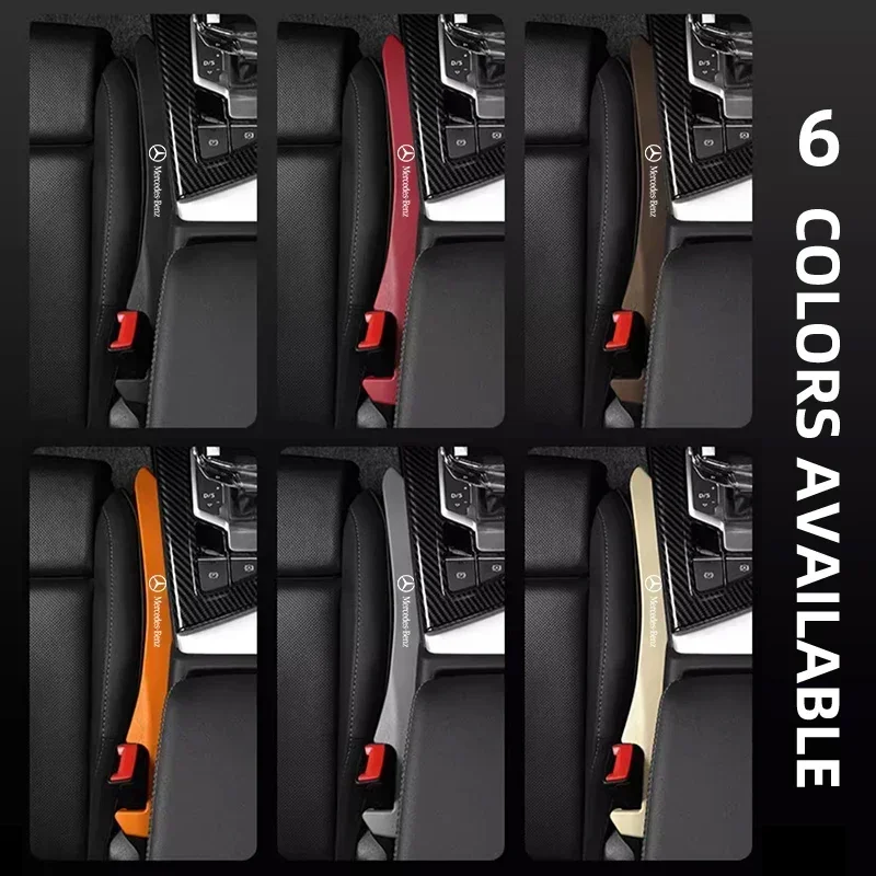 Car Seat Gap Filler Side Seam Plug Strip For Mercedess Benzs AMGs W202 W203 W204 W205 W210 W211 W212 W213 W177 V177 W176 W169