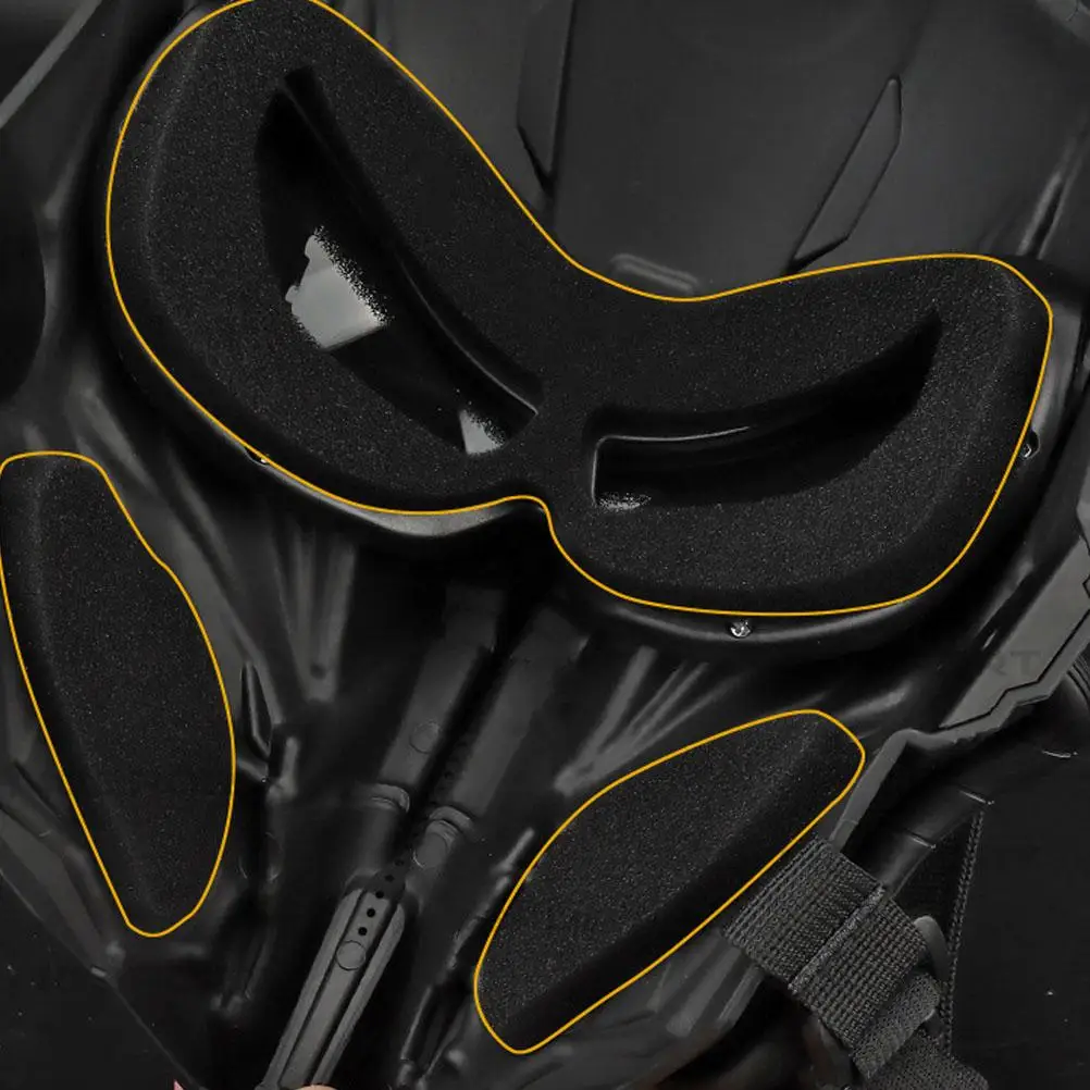 Punisher Mask Masks Costume Cosplay Riddler Men Halloween Adult Cyber Full Futuristic Nylon Game Full Guard Cover Face