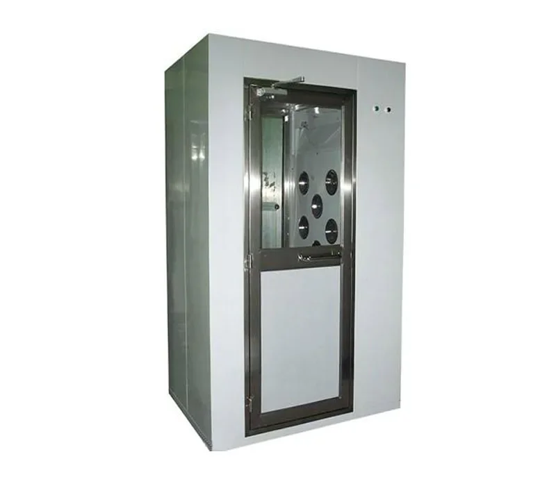 

2026 Industrial Pass Box Portable Air Booth Machine Dust Free Air Shower Clean Room With Nozzle Powder Coating Steel HEPA FFU Fi