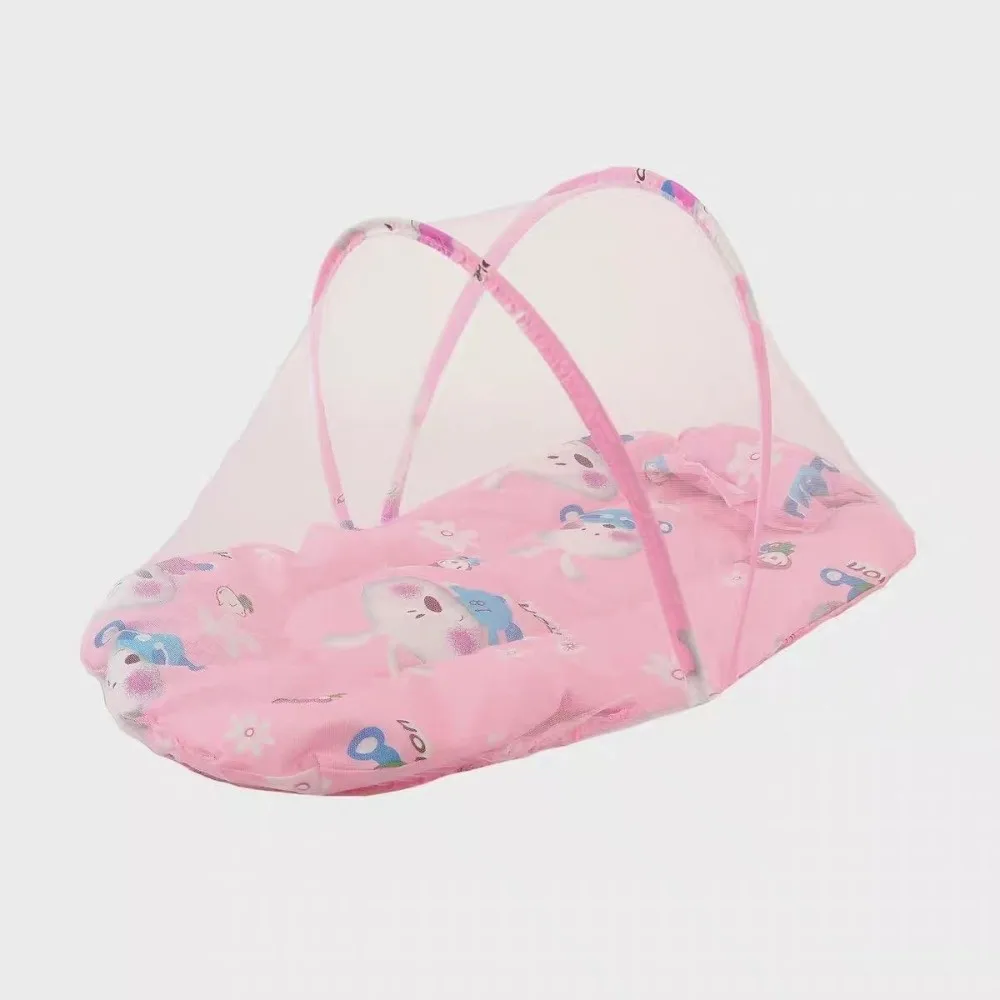 Kelambu Bayi Lembut Poliester Jaring Tempat Tidur Bayi Bernapas Yang Dapat Diandalkan Produk Tempat Tidur Bayi Tenda Jaring Perlindungan Penuh