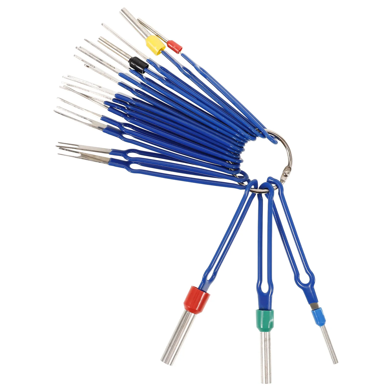 

18Pcs Automotive Terminal Pin Disassembly Remover Tool Kit Professional Electrical Terminal Removal Pin Extractor for Wire