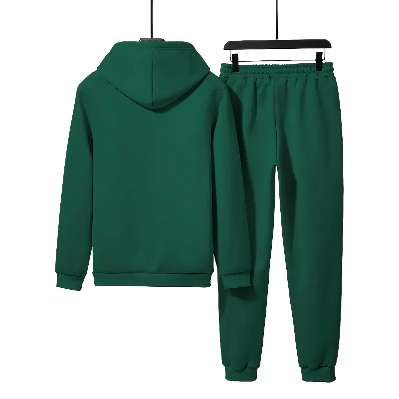 Zestaw: bluza z kapturem i spodnie dresowe na co dzień, długi rękaw, nadruk 3D z motywem babci, modny trend 2025