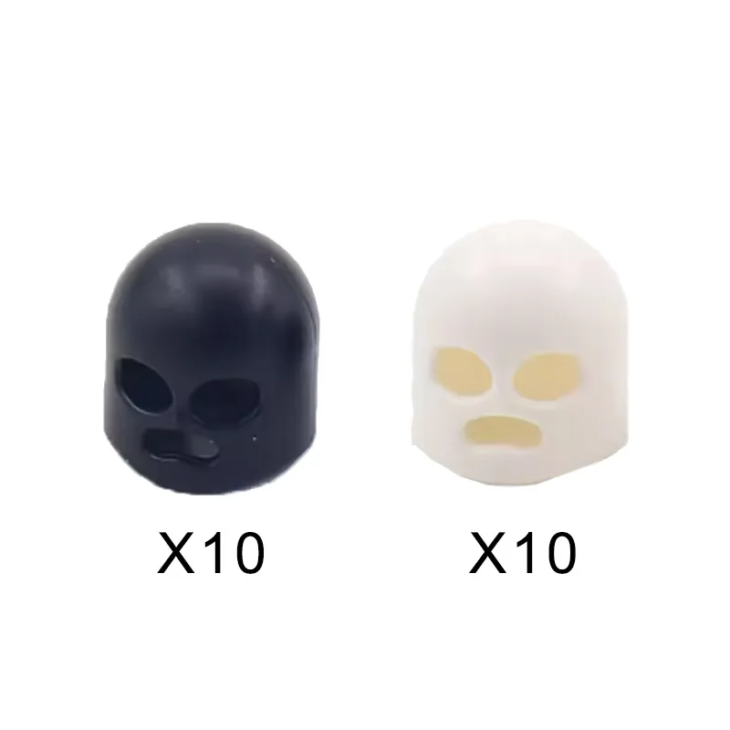 MOC جندي القرون الوسطى اللبنات الملك اللحية خوذة عسكرية وشاح نظارات حزام قبعة رعاة البقر بطة قبعة ألعاب صغيرة الطوب هدية K042