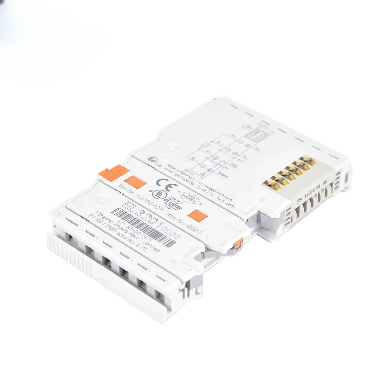

Gold seller Brand New Original Beckhoff EL3201 EtherCAT Terminal Module Electrical Equipment PLC Controller in Stock