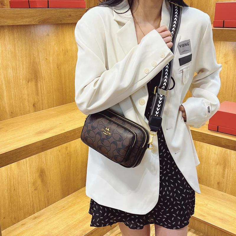 

Классическая дизайнерская женская роскошная большая сумка Стильная кожаная сумка на плечо Элегантная сумка Модная сумка через плечо Высококачественный вид