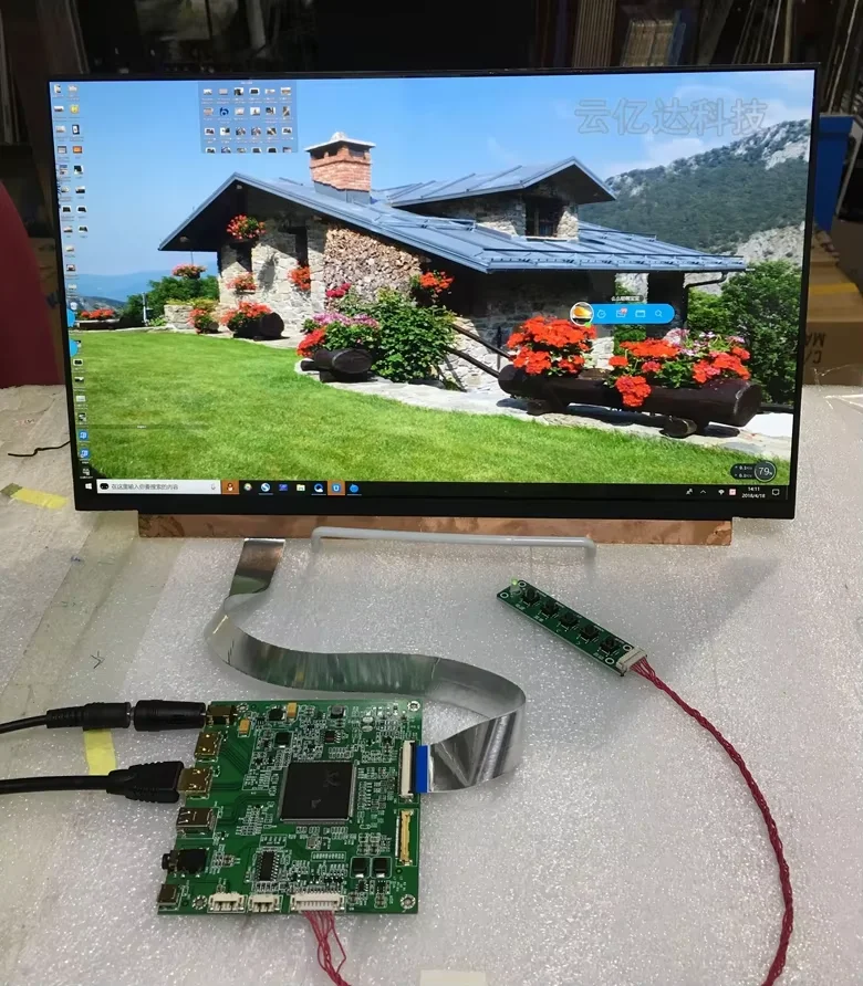 

15,6-дюймовый ЖК-экран с разрешением 4K 3840*2160 и платой драйвера, сигнал HDMI, используемый для портативных дисплеев, проекции принтера-монитора