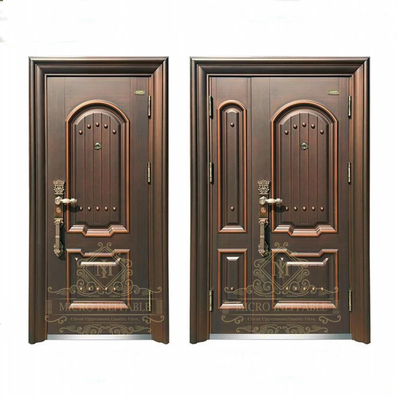 Metal Security Steel High Quality Classical Design Other Entry Doors Exterior Front Doors For Home