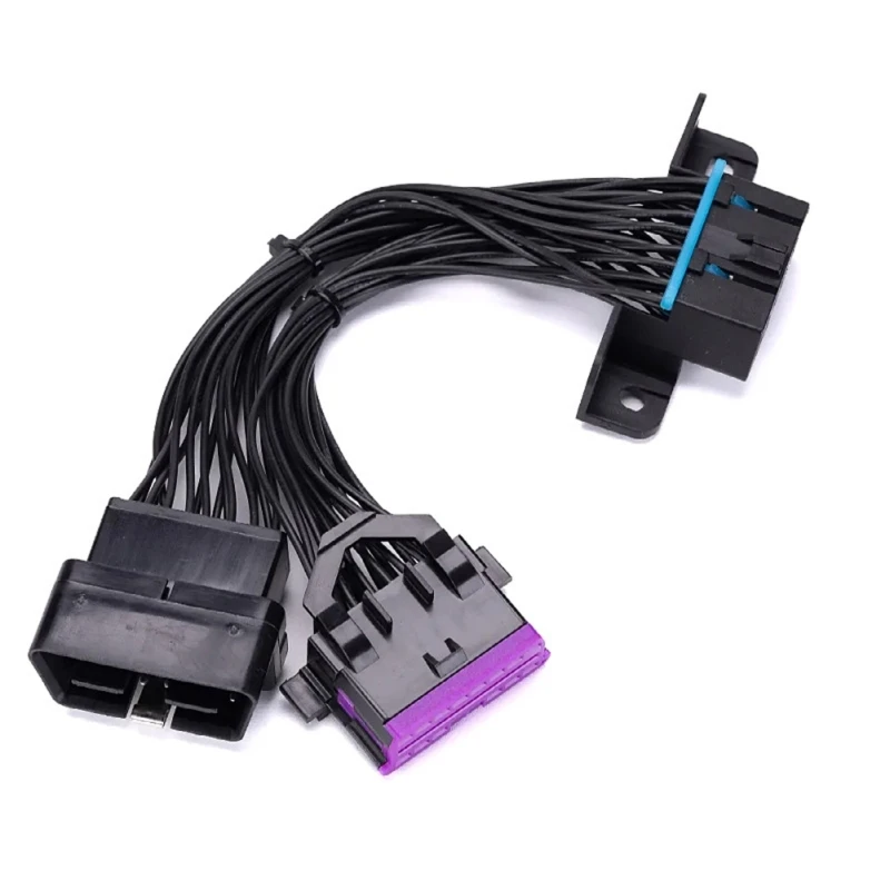 OBD2 Cable for Shared Vehicle Diagnostic Access in Tight Areas