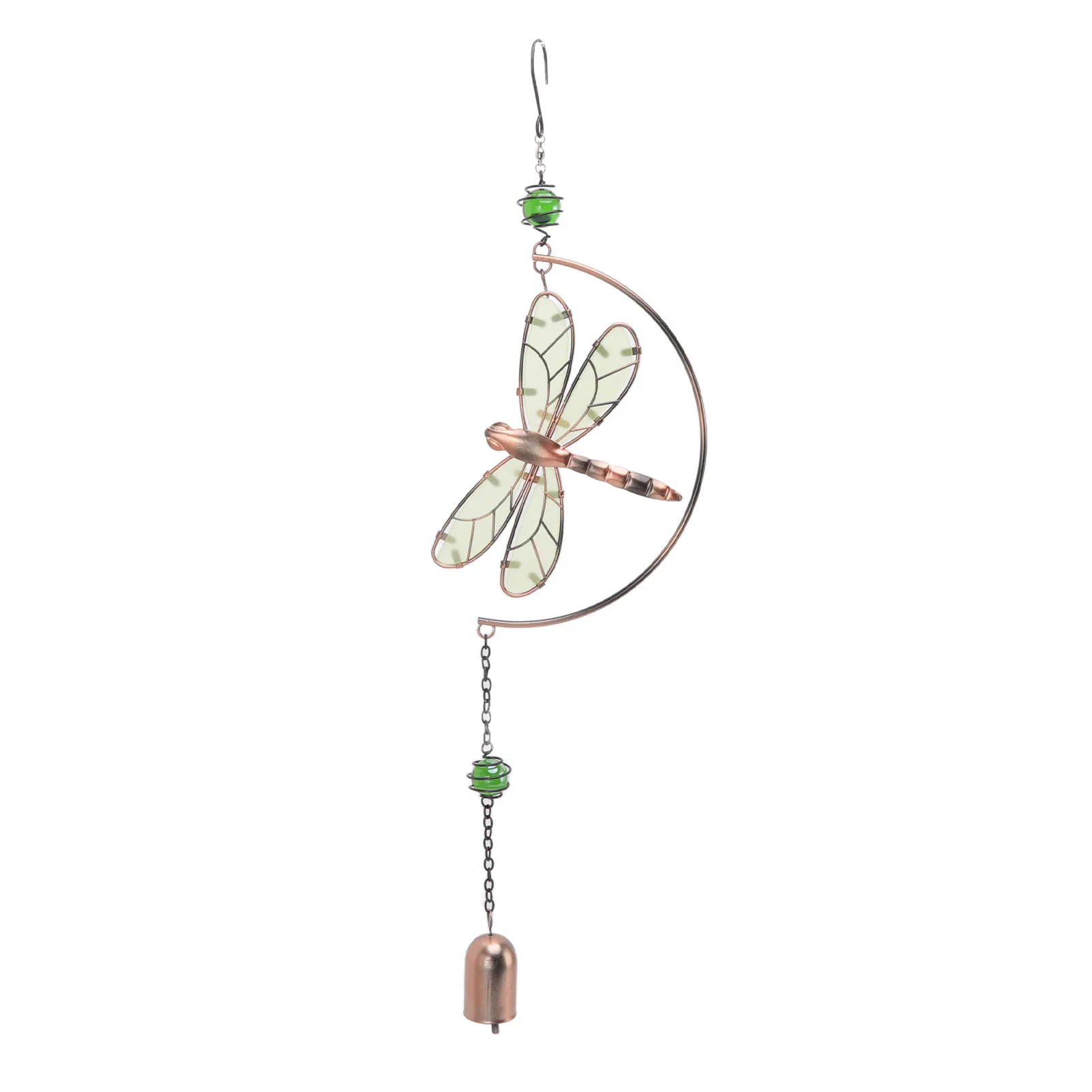 Dragonfly Wind Chimes Waterproof Beautiful Melody Iron Hanging Ornaments for Home Garden Balcony Decoration