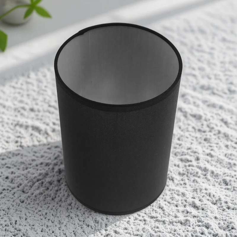 

Round Decorative Lamp Shade Tc Fabric Iron Material Simple Design For Bedroom Living Room Floor Table Desk Lamp E27 Socket